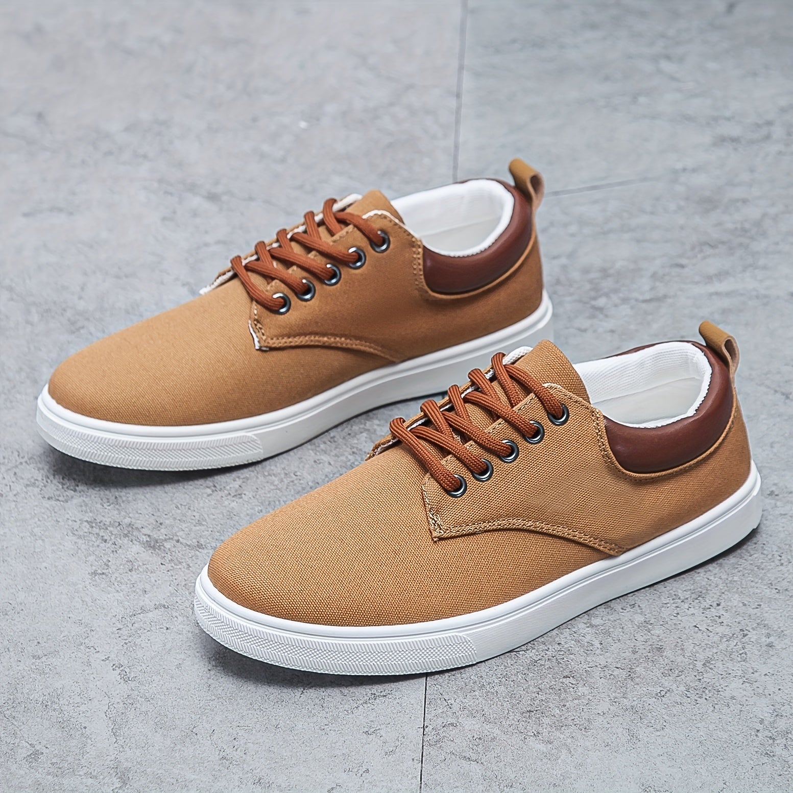 Orthopedische Lichtbruine Sneakers - Tom