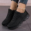 Orthopedic Black Comfort Sneakers - Sarah