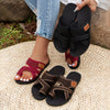 Orthopedische Comfortabele Koffiekleurige Sandalen - Laura