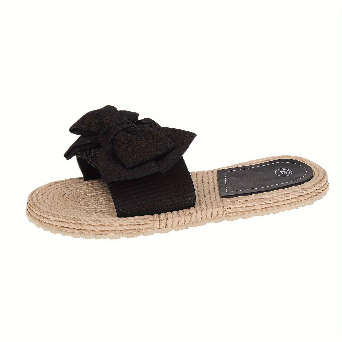 Orthopedische Zwarte Strik Sandalen - Eva