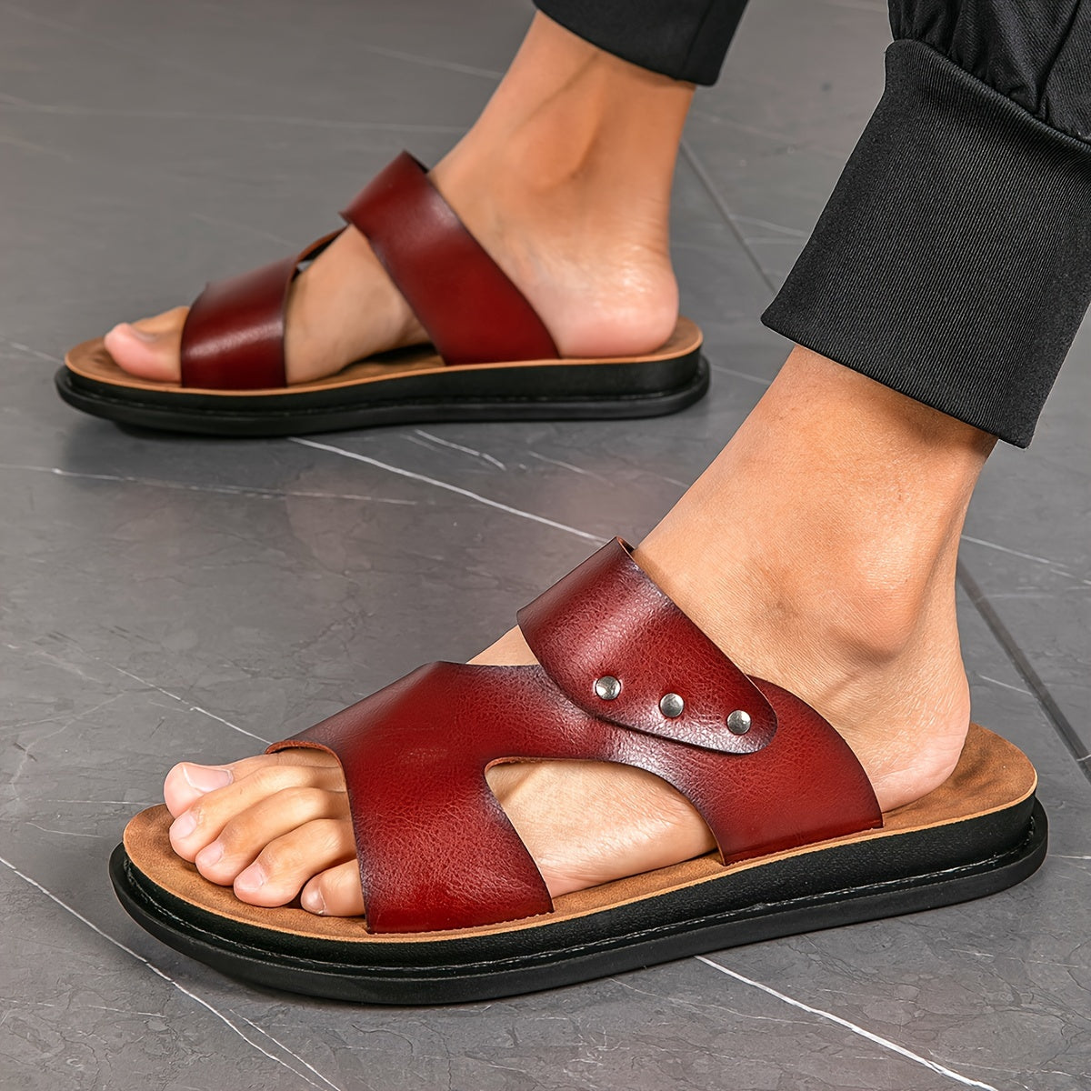 Orthopedische Zwarte Sandalen - Lucas