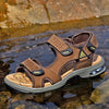 Orthopedische Zwarte Herensandalen - Tom