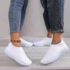 Orthopedische Witte Slip-On Sneakers - Lisa