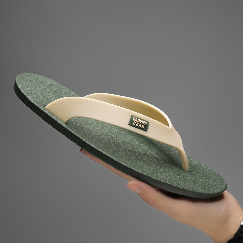 Orthopedische Groen-Tan Slippers - Marco