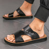 Orthopedische Zwarte Sandalen - Lucas