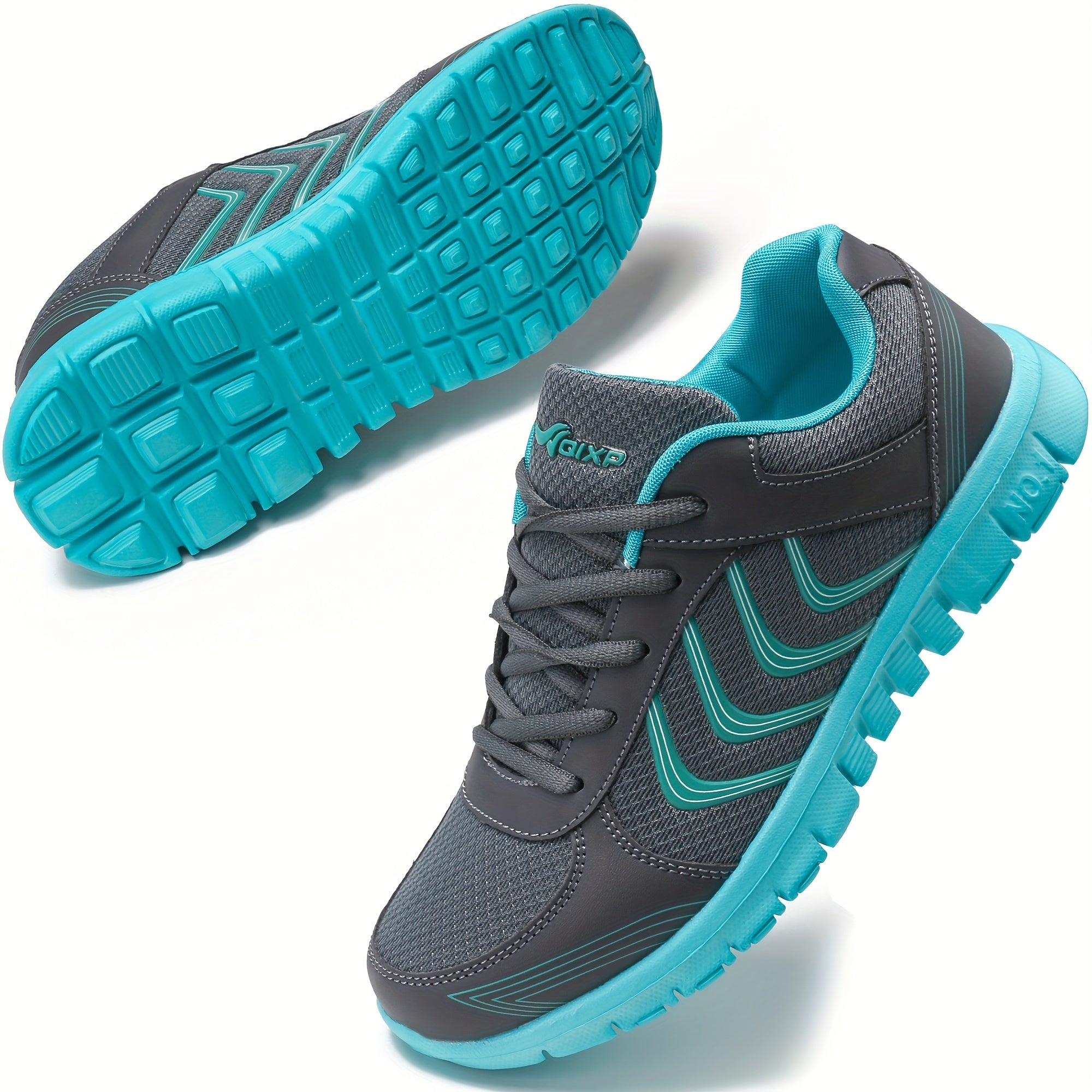 Orthopedische Donkergrijze Hardloopsneakers - Eva