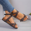 Orthopedische Zwarte Sandalen Comfort - Eva