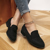 Orthopedische Zwarte Loafers - Lisa