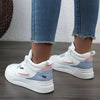 Orthopedische Sneakers Wit met Pasteltinten - Eva