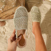 Orthopedische Beige Slippers - Laura