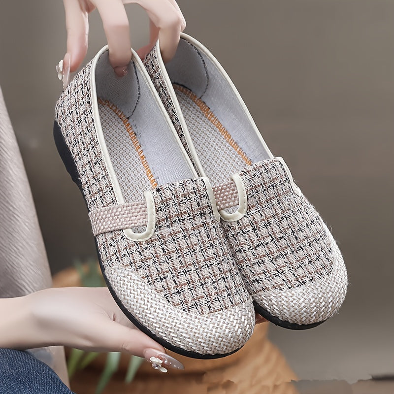 Orthopedische Tweed Loafers - Charlotte