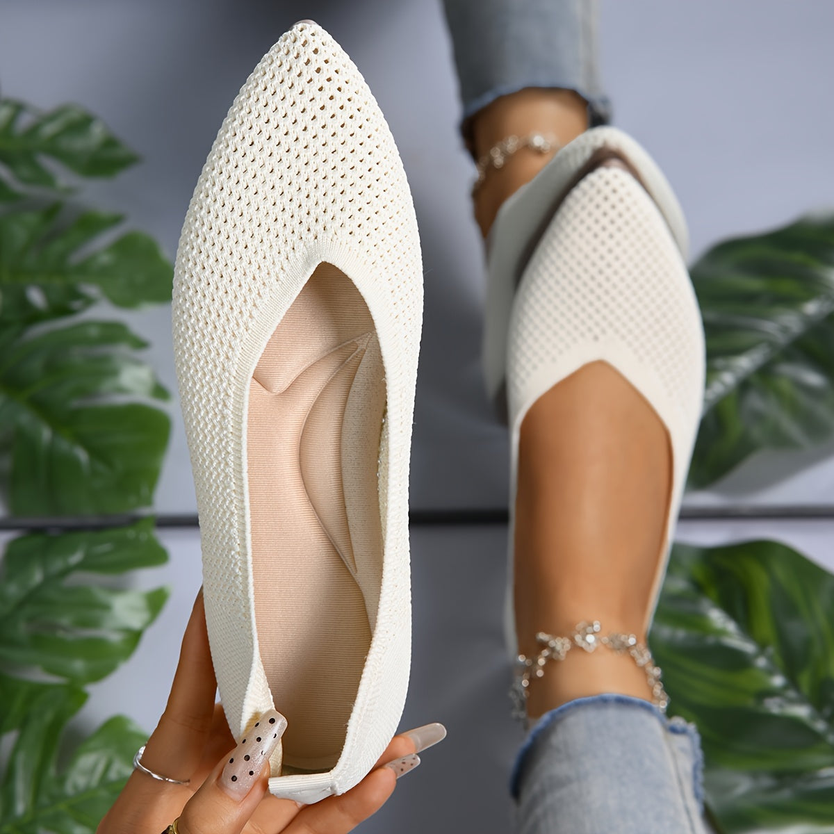 Orthopedische Zwarte Flats - Sophie