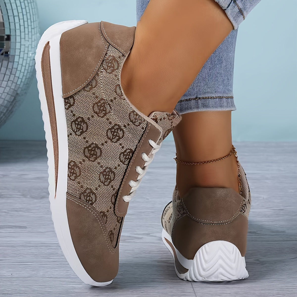 Orthopedische Caramel Sneakers - Sofia