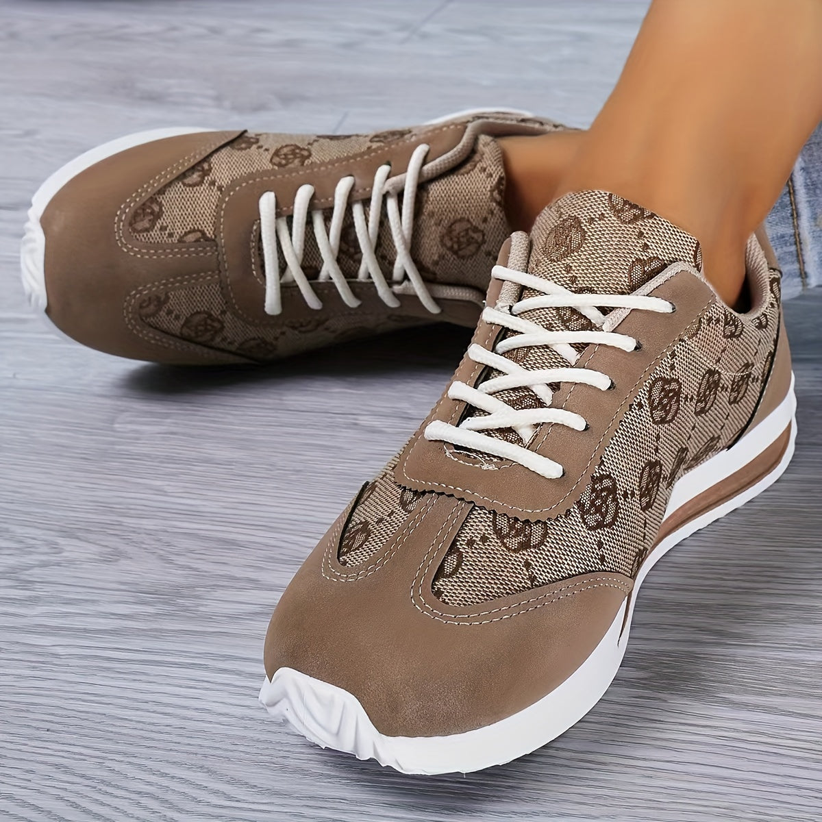 Orthopedische Caramel Sneakers - Sofia