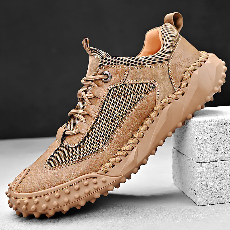 Orthopedische Beige Sneakers - Stefan