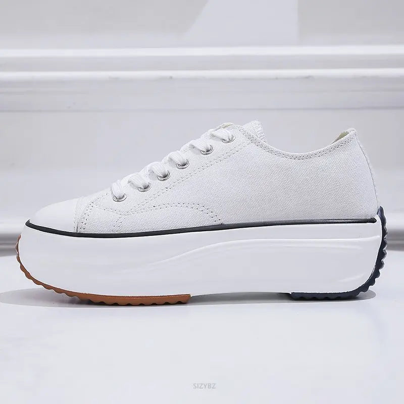 Emma - Orthopedische Platform Sneakers Zwart