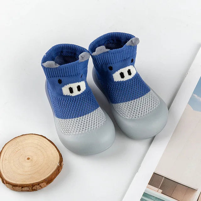 Tim - Orthopedische Blauwe Sok Sneakers