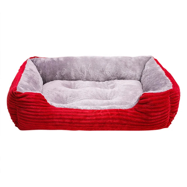 Zoey - Orthopedisch Rood-Grijs Hondenbed