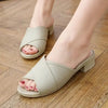 Mia - Orthopedische Witte Elegante Slippers