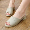 Mia - Orthopedische Witte Elegante Slippers