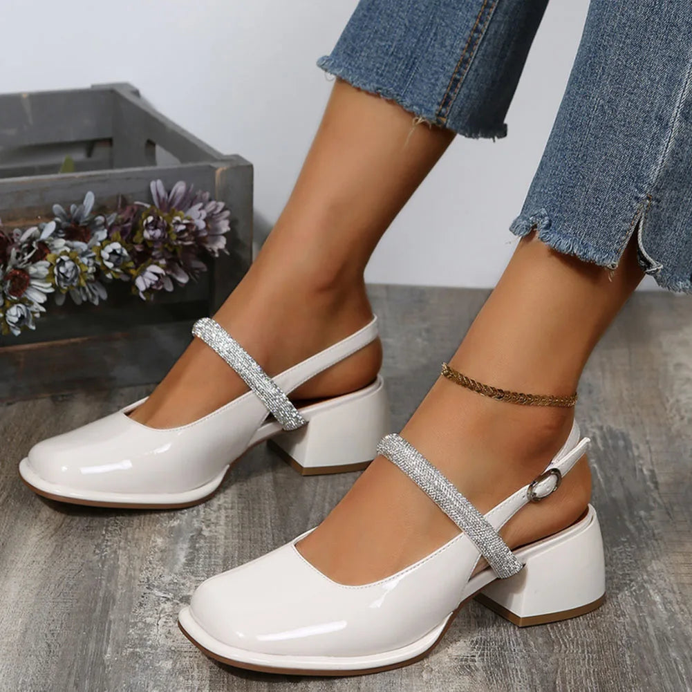 Sophia - Orthopedische Elegante Witte Pumps