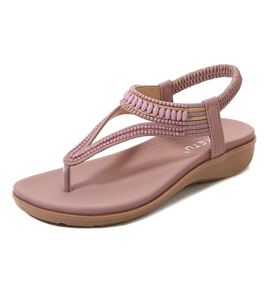 Orthopedische Sandalen Paars Accent - Claudia