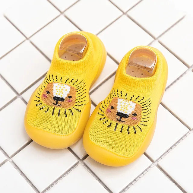 Leo - Orthopedische Gele Leeuwenkinder Sneakers