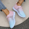 Orthopedic Lichtgewicht Blauw-Roze Sneakers - Olivia