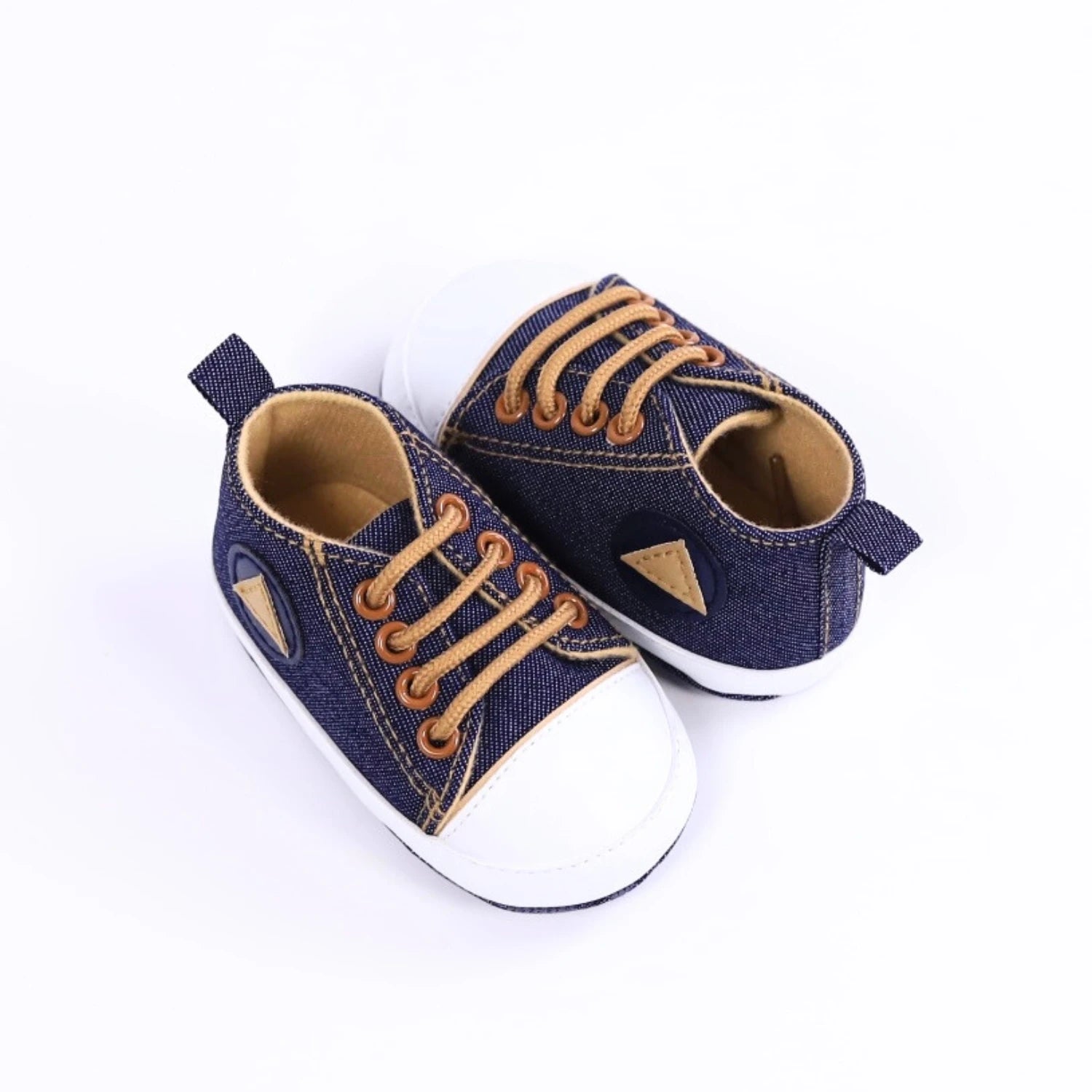 Luuk - Orthopedische Peuter Sneakers Denimblauw