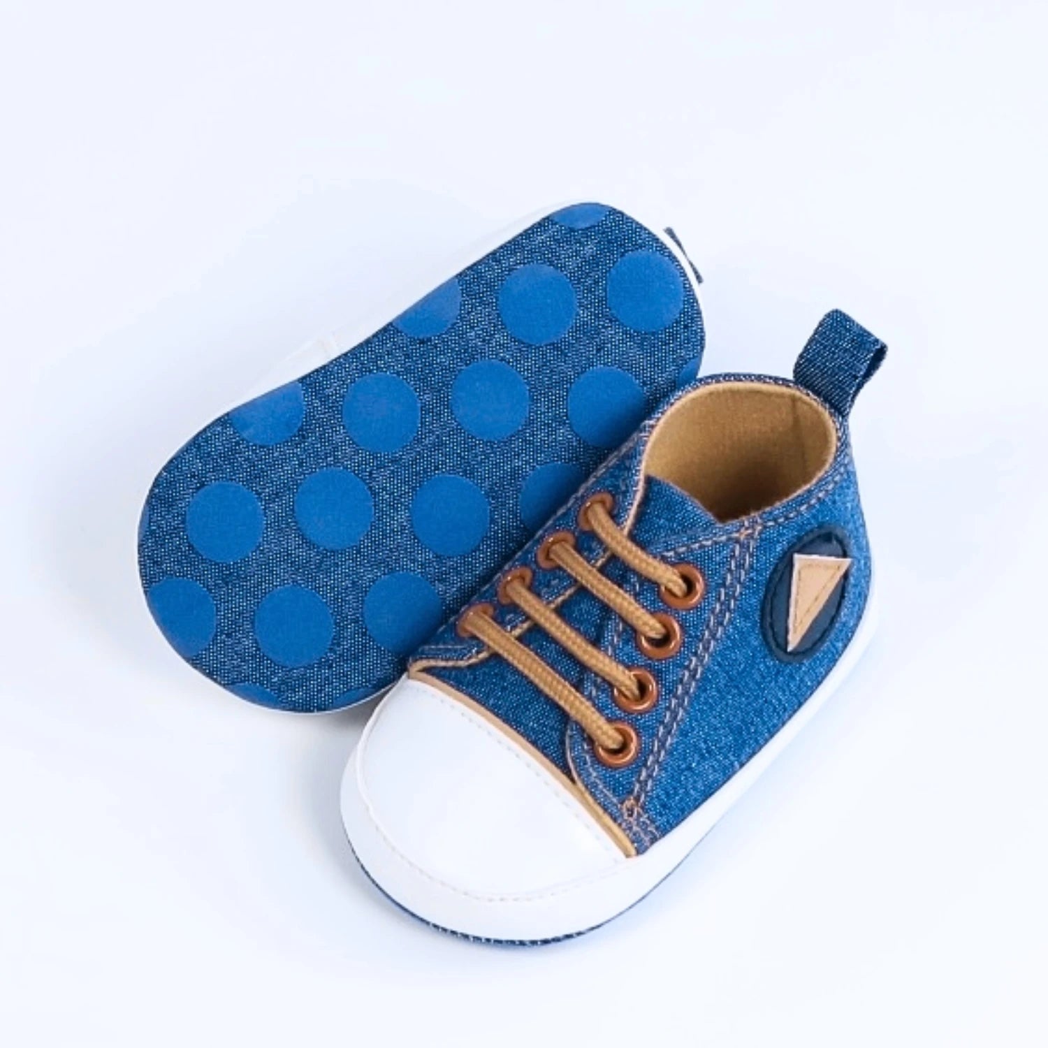 Luuk - Orthopedische Peuter Sneakers Denimblauw