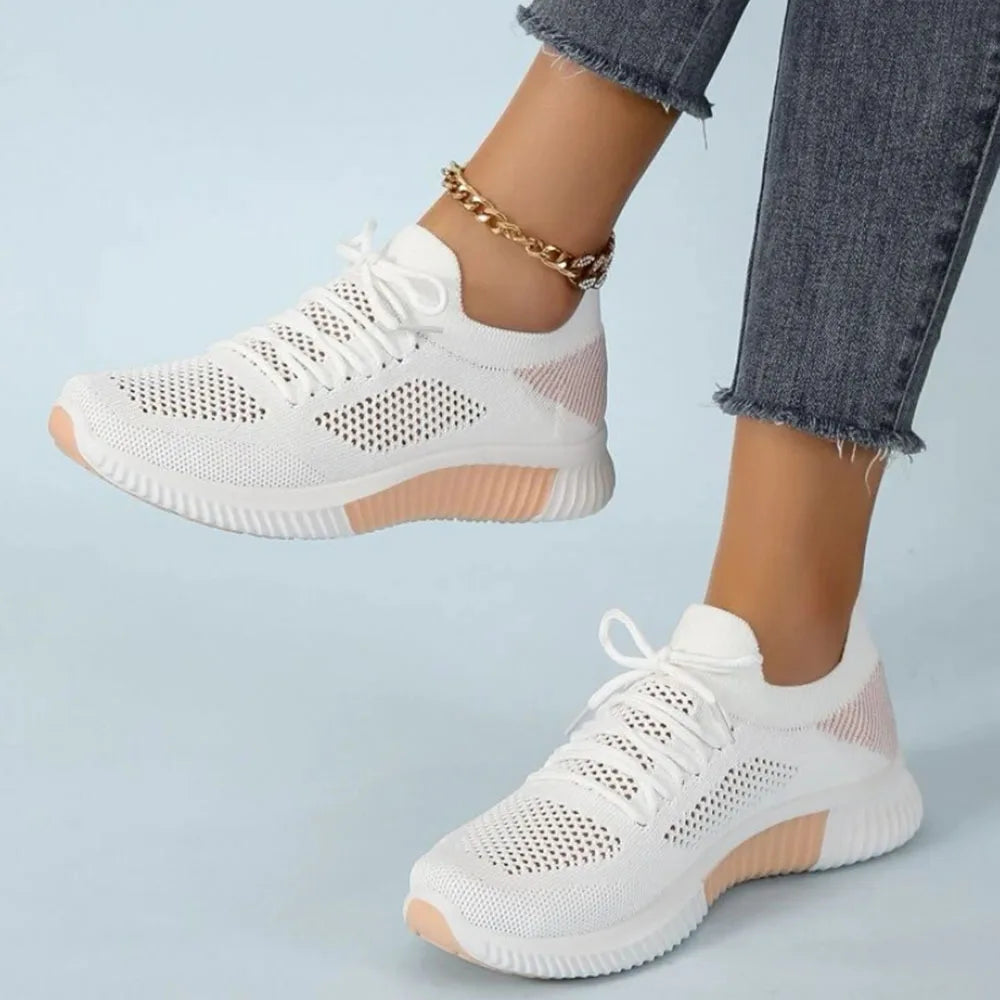 Orthopedische Witte Sneakers - Dames Lisa