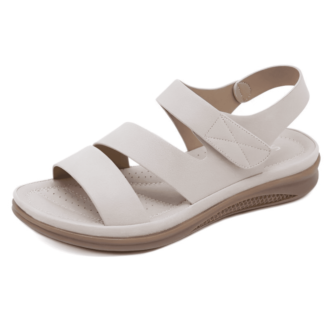 Orthopedische Beige Sandalen Comfort - Emma