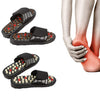 Oscar - Orthopedische Acupressuur Slippers Zwart & Rood