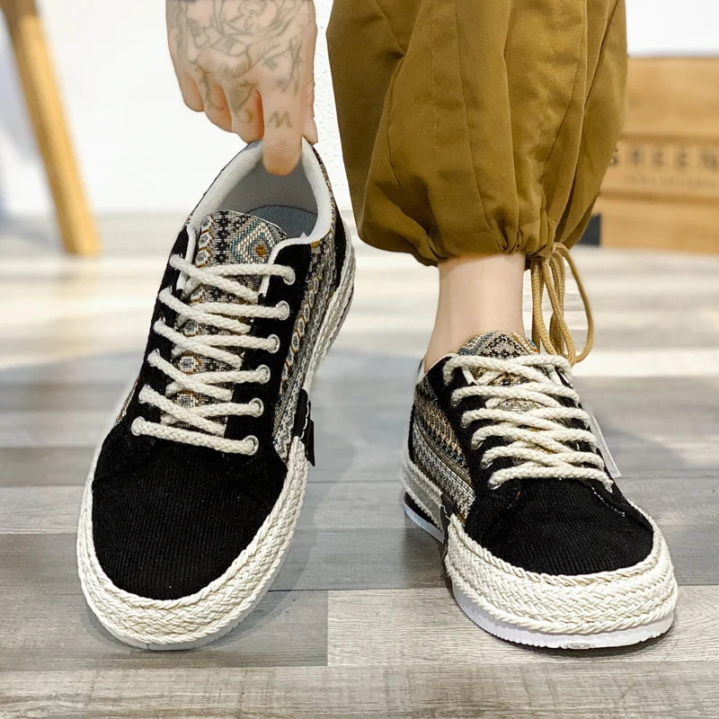 Liam - Orthopedische Modieuze Canvas Sneakers