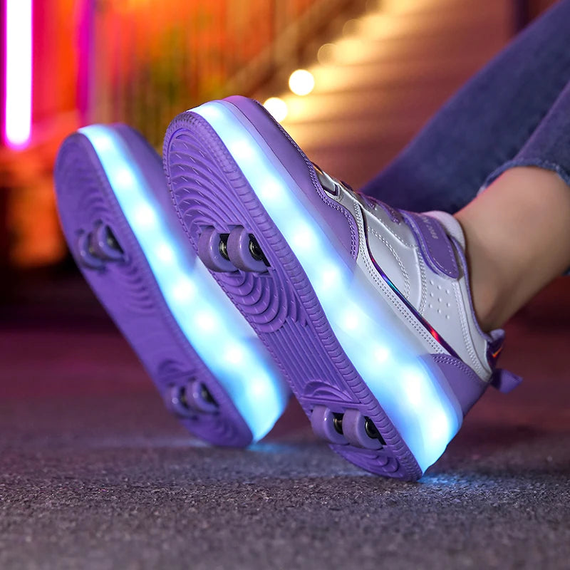 Emma - Orthopedische LED Roller Sneakers