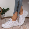 Orthopedic Lichte Witte Sneakers - Emma