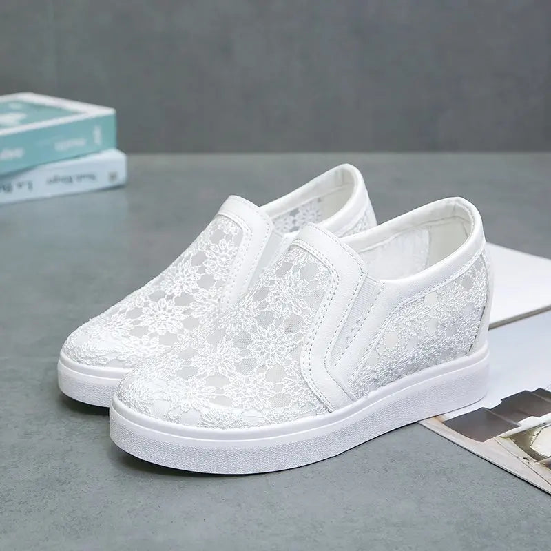 Orthopedische witte sneakers - Anna