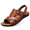 Orthopedische Zwarte Herensandalen - Lucas