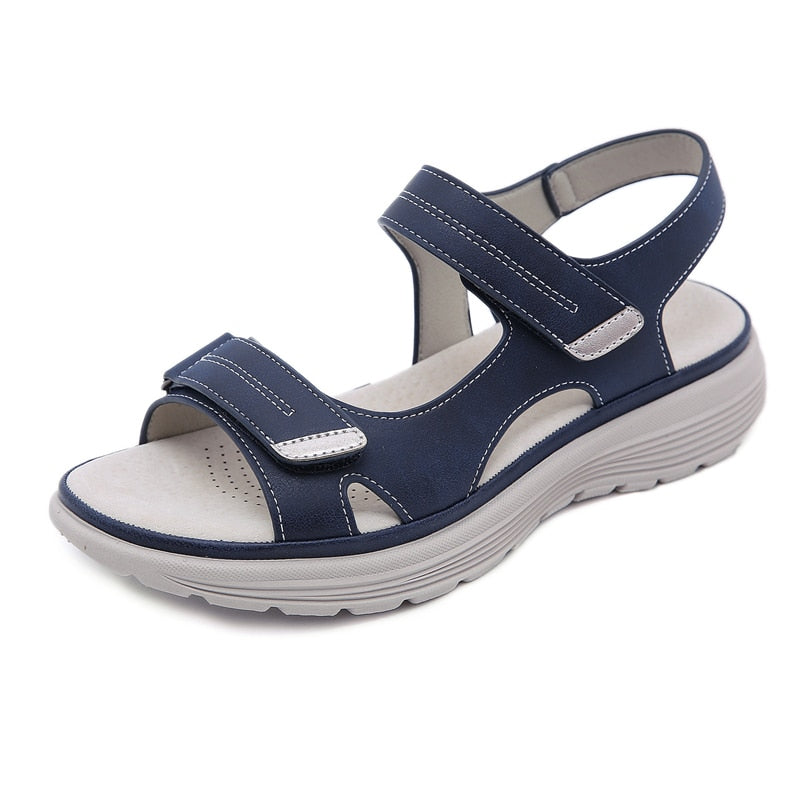 Orthopedische Zwarte Sandalen Comfort - Anna