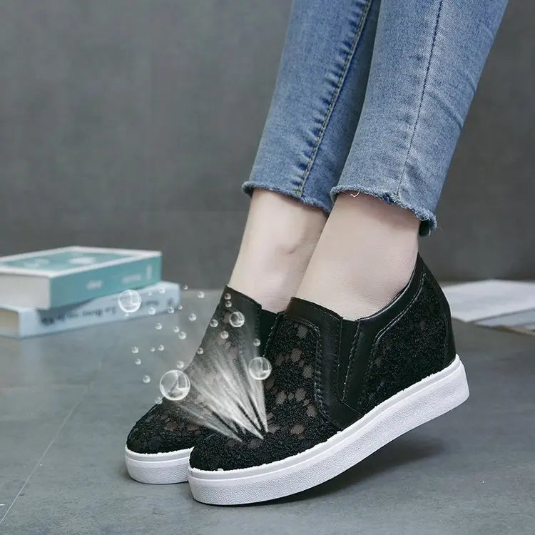 Orthopedische witte sneakers - Anna