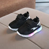 Lucas - Orthopedische Zwarte LED Sneakers