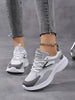 Orthopedische Sneakers Grijs-Groen - Dames Eva