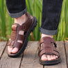 Simon - Orthopedische Zwarte Comfort Sandalen