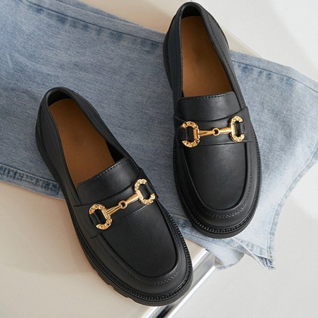 Orthopedische Zwarte Loafers - Sophia