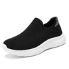 Orthopedic Black Slip-On Sneakers - Anna