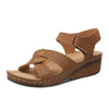 Clara - Orthopedische Beige Sandalen met Zachte Zool