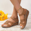 Clara - Orthopedische Beige Sandalen met Zachte Zool