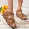 Clara - Orthopedische Beige Sandalen met Zachte Zool