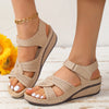 Clara - Orthopedische Beige Sandalen met Zachte Zool