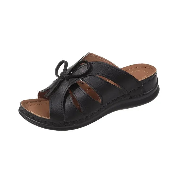 Nora - Orthopedische Comfort Witte Sandalen